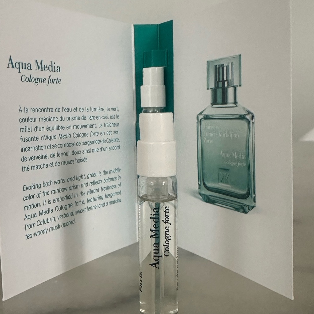 5 x 2ML Aqua Media by MFKP. Eau de parfum.